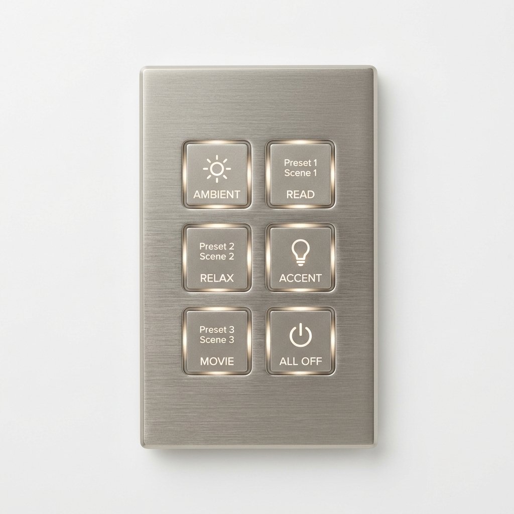 Lutron Palladiom Custom Keypad